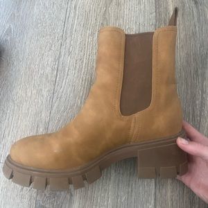 Call it spring chunky chelsea booties.